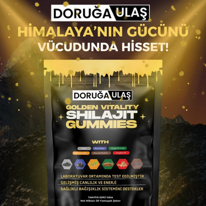 Doruğa Ulaş™ Shilajit-Doğal Testosteron ve Performans Arttırıcı Gıda Takviyesi